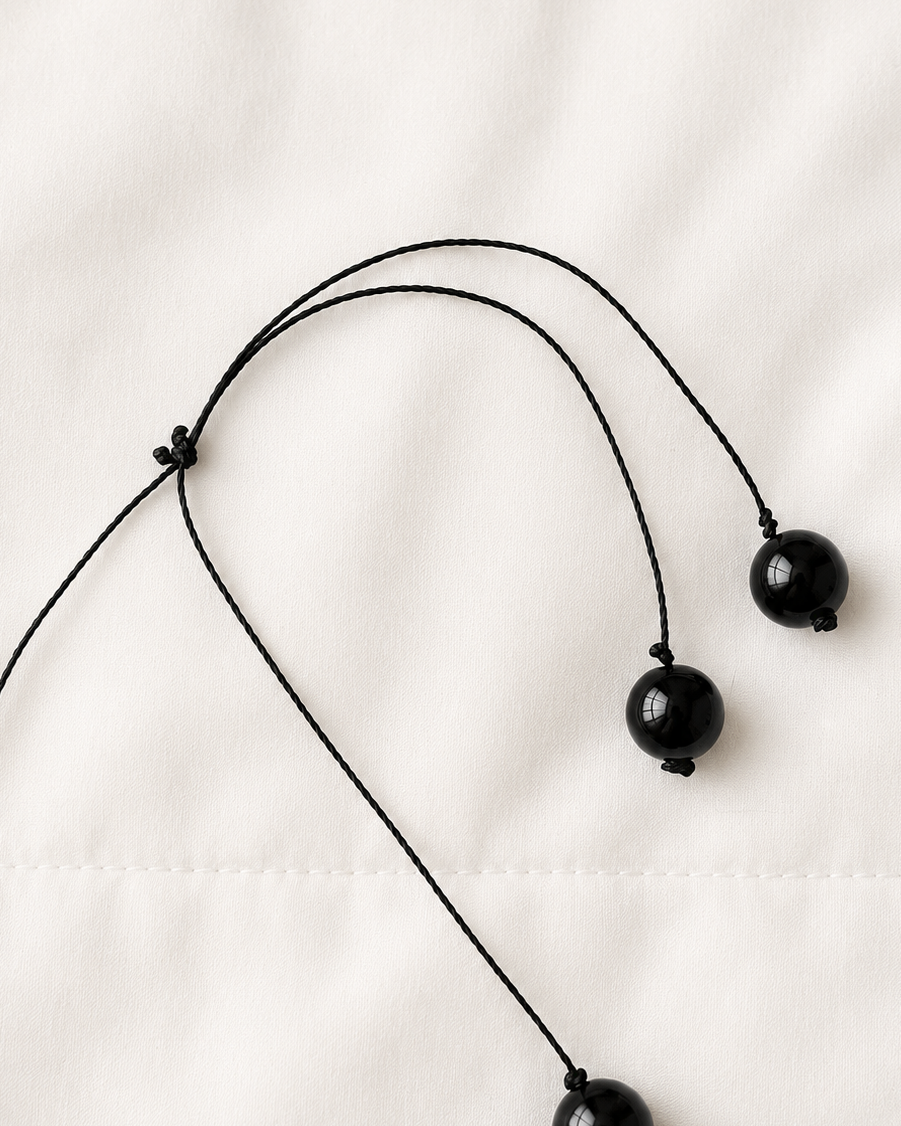 Chunky Adjustable Ceramic Necklace