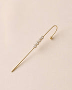 3 points Ear Pin Earring Cuff