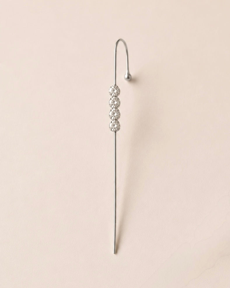 3 points Ear Pin Earring Cuff