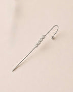 3 points Ear Pin Earring Cuff