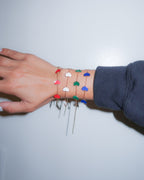 Wrist Of Hearts Bracelet Blue - ISABEL LEON LLC
