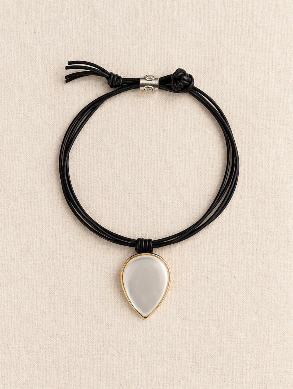 Leather One of One Necklace