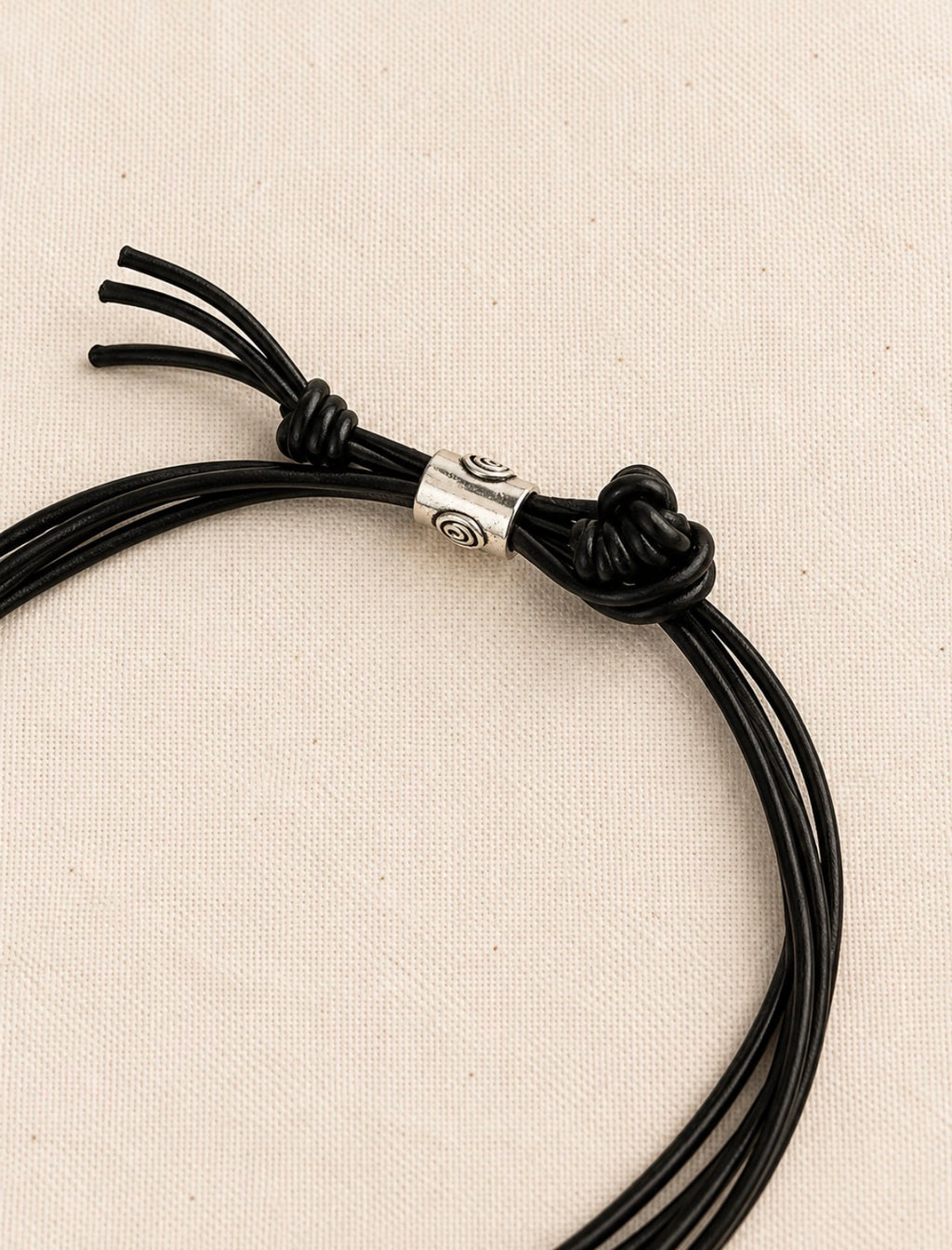 Leather One of One Necklace