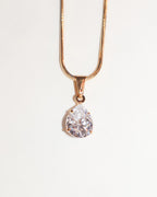 Snow Droplet Necklace
