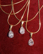 Snow Droplet Necklace