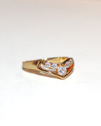 Isabel Leon gold Crown Ring
