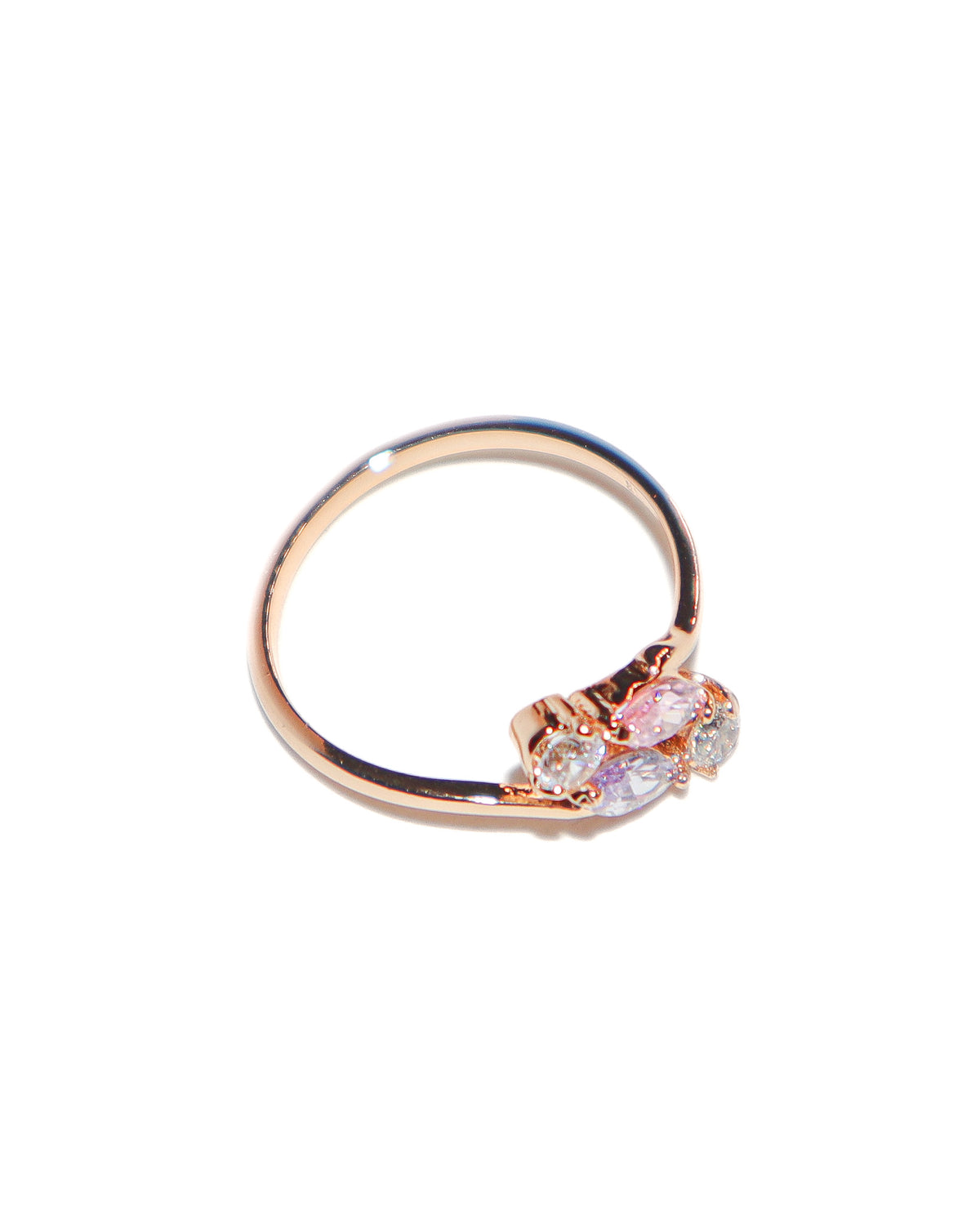 Pastel Garden Ring - gold pastel gemstone ring