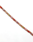 Colored Gemstone Tennis Bracelet