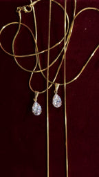 Snow Droplet Necklace